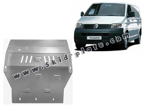 Galvanized steel skid plate for Volkswagen Transporter T5