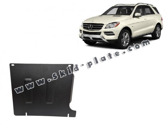 Steel gearbox skid plate for Mercedes ML W166