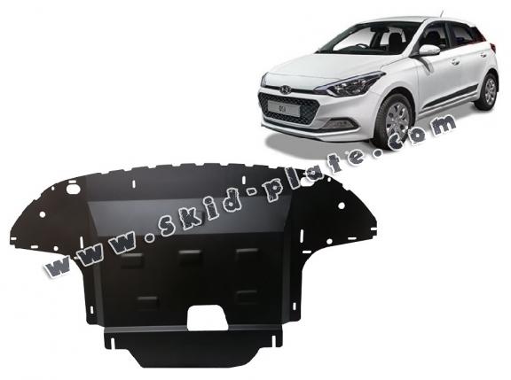 Steel skid plate for Hyundai i20