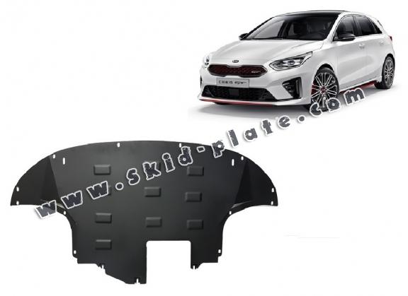 Steel skid plate for Kia Ceed 