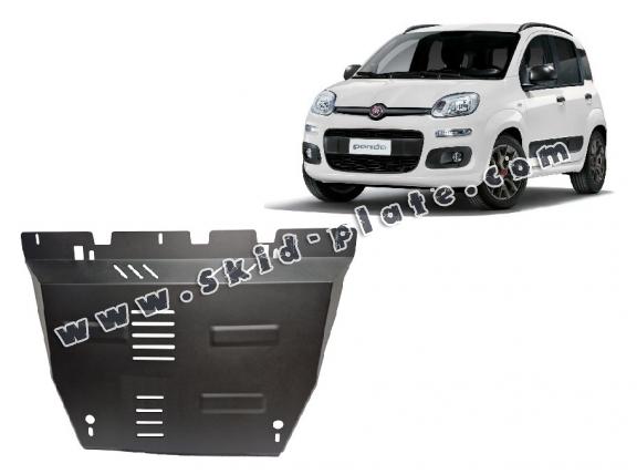 Steel skid plate for Fiat Panda 4x4