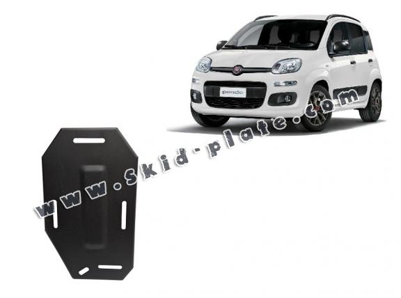 Steel differential skid plate for Fiat Panda 4x4