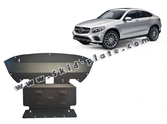Steel skid plate for Mercedes GLC Coupe X253