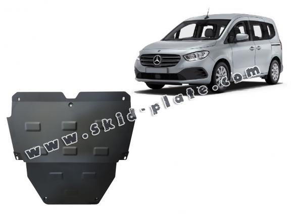 Steel skid plate for Mercedes EQT