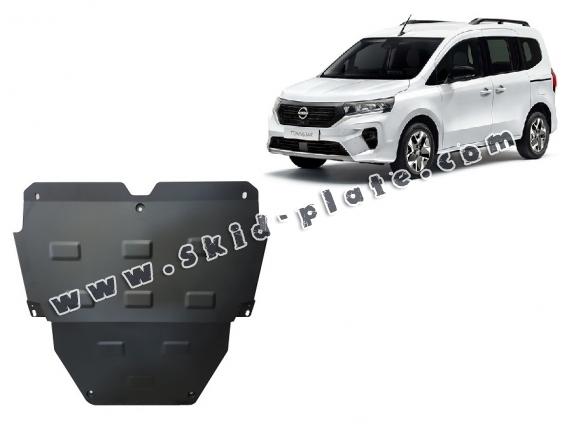 Steel skid plate for Nissan Townstar