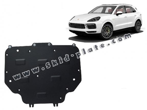 Steel gearbox skid plate for Porsche Cayenne