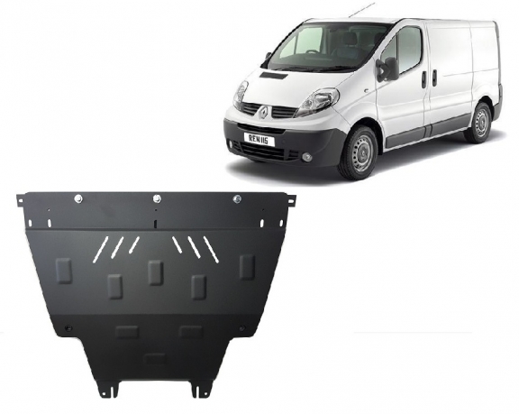 Steel skid plate for Renault Trafic 2 (2011-2014)