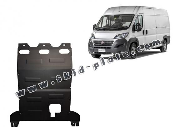 Steel skid plate for Fiat Ducato
