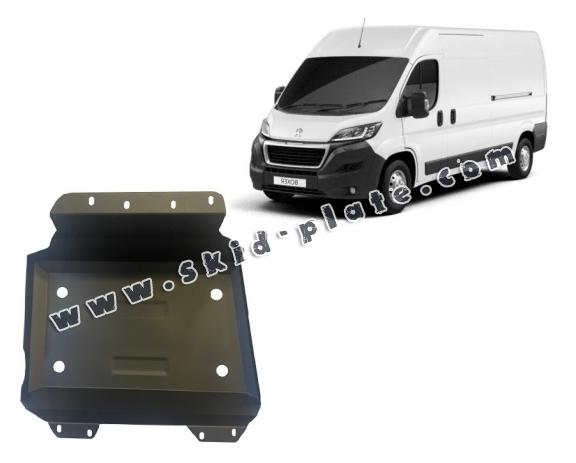 Steel fuel tank skid plate  for Peugeot Boxer