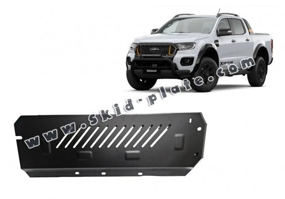 Steel DPF skid plate  for Ford Ranger