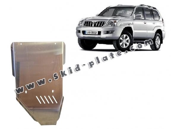 Aluminum gearbox skid plate for Toyota Land Cruiser J120