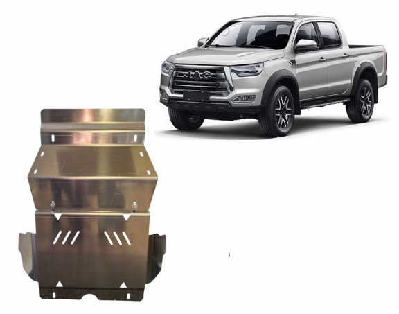 Aluminum skid plate for Jac T8