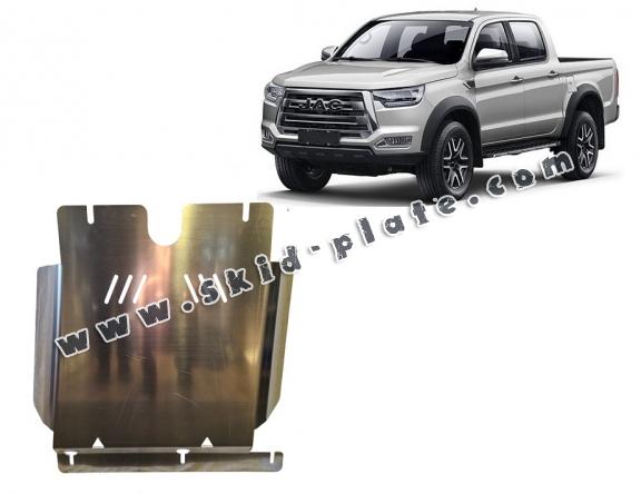 Aluminum gearbox skid plate for Jac T8