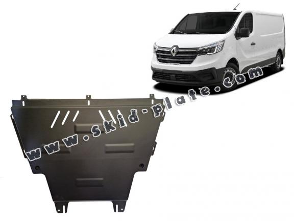 Steel skid plate for Renault Trafic 3 facelift