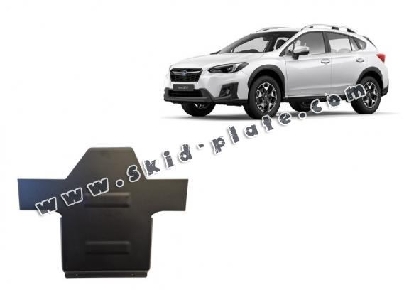 Steel automatic gearbox skid plate for Subaru XV