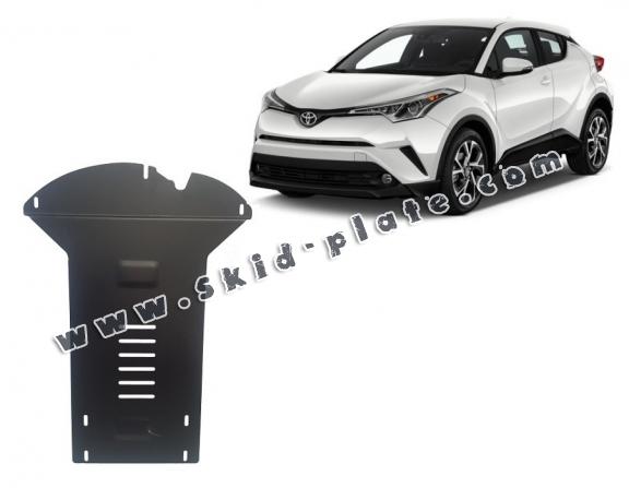Steel catalytic converter guard/cat lock for Toyota C-HR