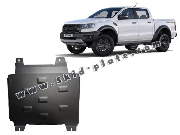 Steel gearbox skid plate for Ford Ranger Raptor