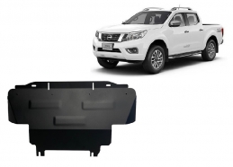 Steel radiator skid plate for Nissan Navara NP300 - D23