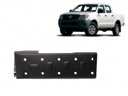 Steel fuel tank skid plate Toyota Hilux  