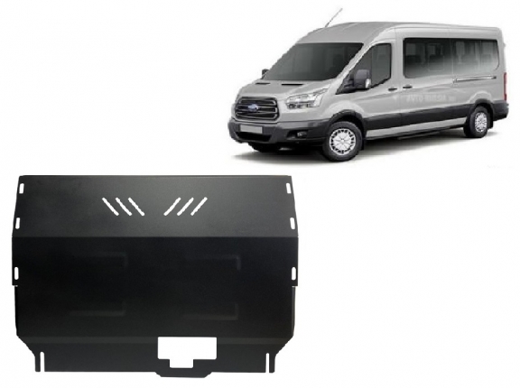 Steel skid plate for Ford Transit- FWD