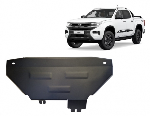Steel radiator skid plate for Volkswagen Amarok 2 