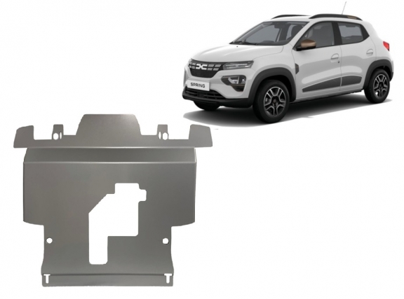 Aluminium skid plate for Dacia Spring Extreme