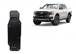 Steel fuel tank skid plate  for Ford Ranger (MB3G9A147CF; 2643728)