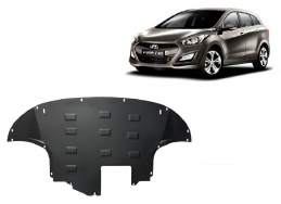 Steel skid plate for Hyundai I30