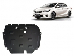 Steel skid plate for Toyota Corolla