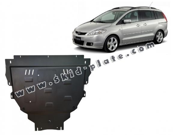 Steel skid plate for Mazda 5