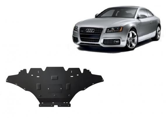 Steel skid plate for Audi A5, diesel