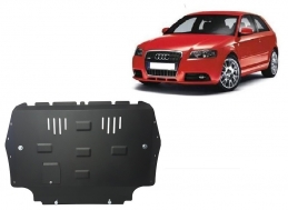 Steel skid plate for Audi A3