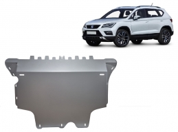 Aluminum skid plate for Seat Ateca