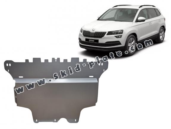 Aluminum skid plate for Skoda Karoq