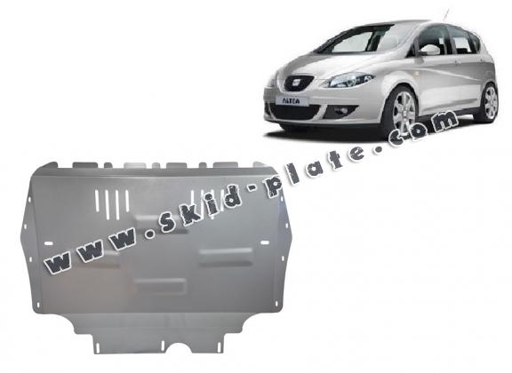 Steel skid plate for the protection of the engine and the gearbox for Seat Altea