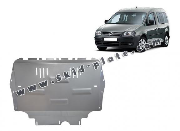 Aluminum skid plate for Volkswagen Caddy