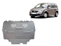 Aluminum skid plate for Volkswagen Touran