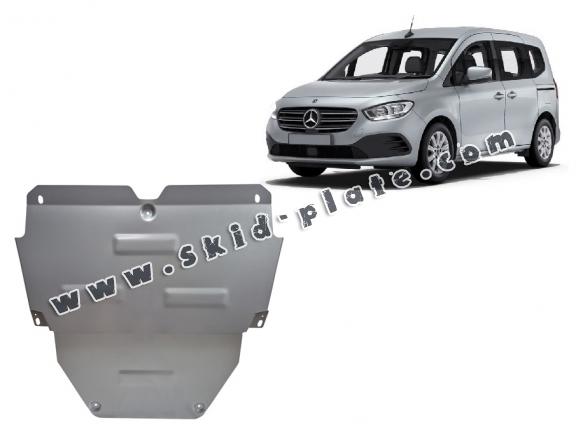 Aluminum skid plate for Mercedes EQT