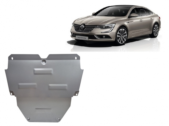 Aluminum skid plate for Renault Talisman