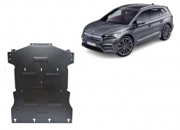 Steel skid plate for Skoda Enyaq