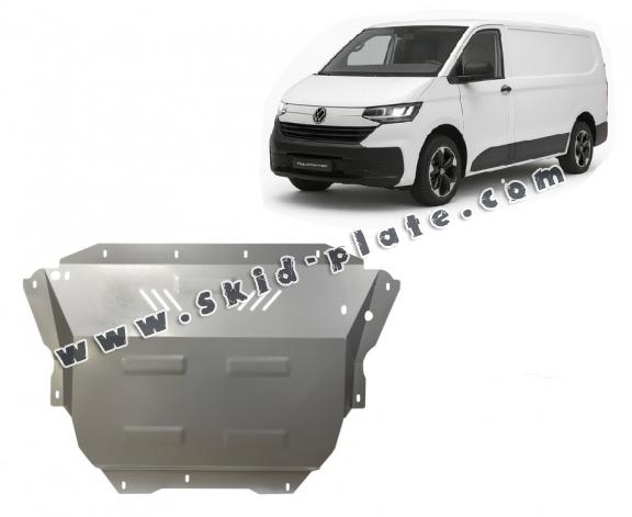 Galvanized steel skid plate for Volkswagen Transporter T7