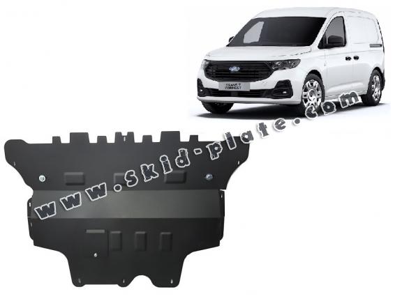 Steel skid plate for Ford Transit Connect