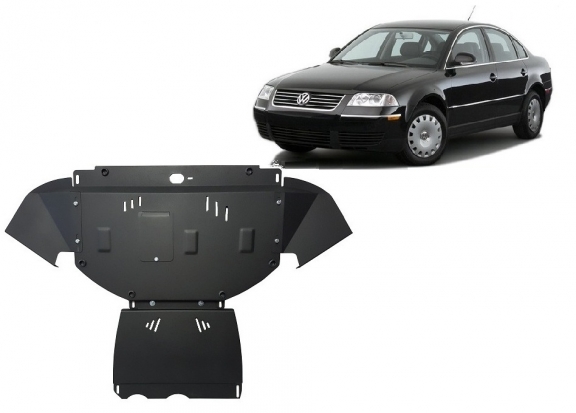 Steel skid plate for Volkswagen Passat - promotional package