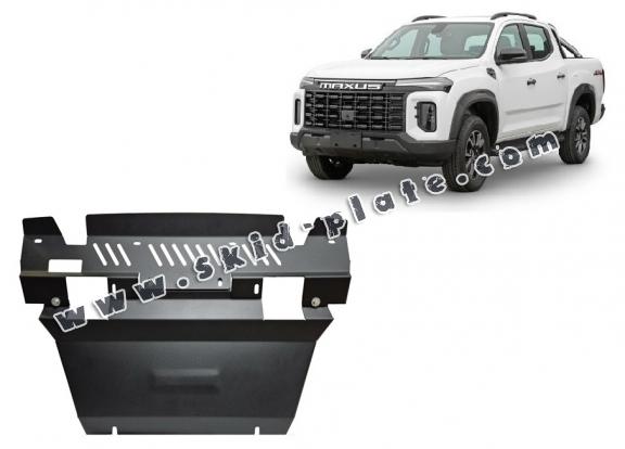 Steel skid plate for the protection of the engine and the radiator for Maxus T60 Max