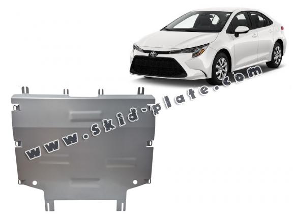 Aluminum skid plate for Toyota Corolla