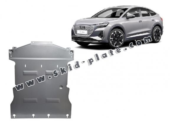 Aluminum skid plate for Audi Q 4 e-tron