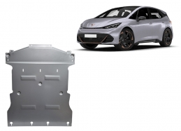 Aluminum skid plate for Cupra Born