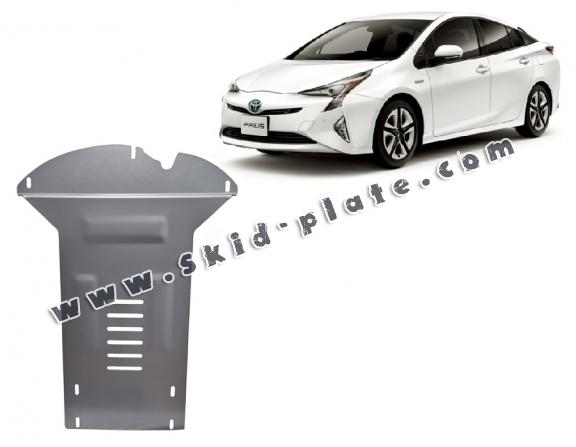 Aluminum catalytic converter plate/cat lock for Toyota Prius