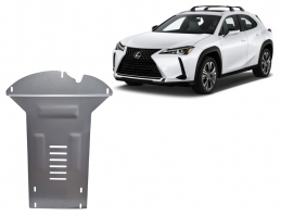 Aluminum catalytic converter plate/cat lock for Lexus UX