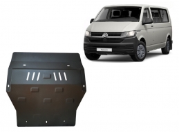 Steel skid plate for Volkswagen Transporter T6.1
